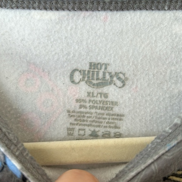 Hot Chillys kids XL microfleece warm layer, long underwear, ski, hockey skate - Picture 2 of 4